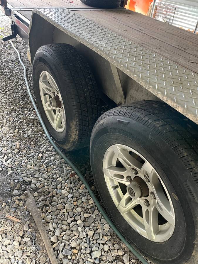 2018 22’ TUFF Tilt bed car trailer, photo 6