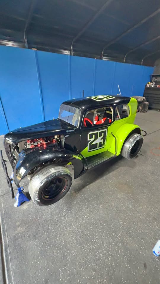 INEX Legends car, 1934 Ford sedan body, HSR 1250 open motor