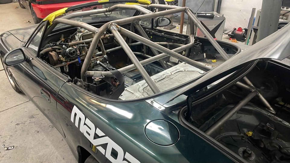1999 Mazda MX-5 Spec Miata NB1, 6-point cage, clean AZ title, photo 5
