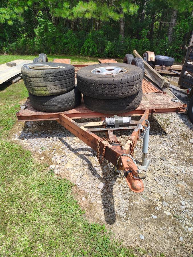 16ft low profile car trailer, photo 4