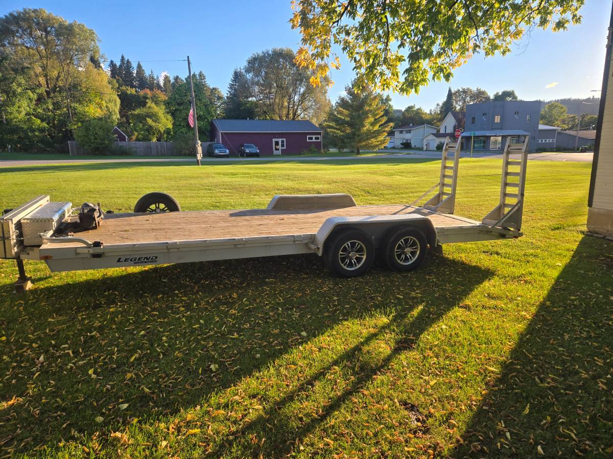 22 Ft Legand Aluminum Car Trailer, photo 4