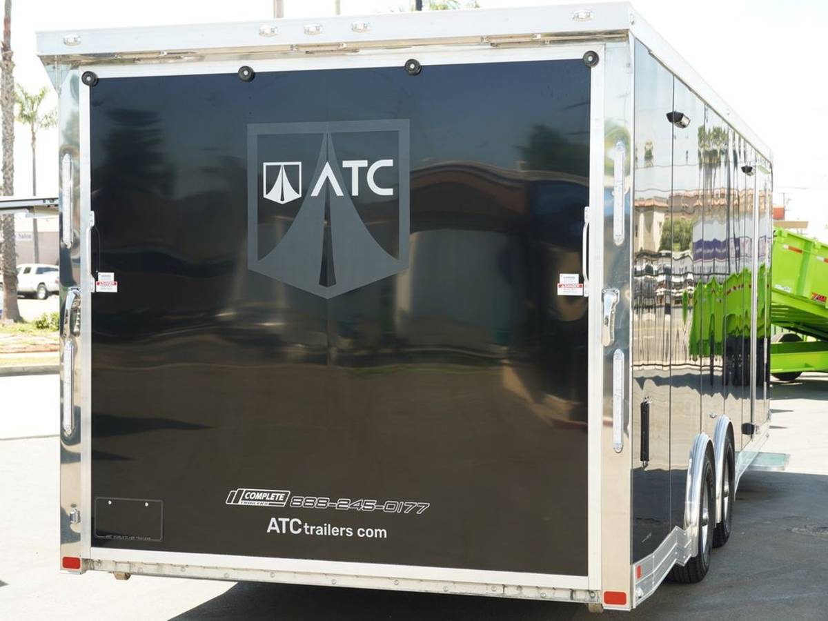 2022 ATC Quest Limited Car Trailer 24ft Torsion Axles Electric Brakes, photo 7
