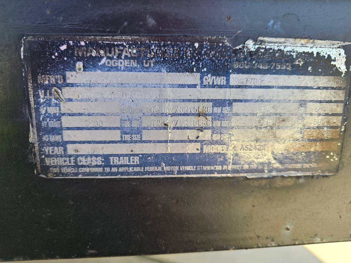 1994 Wells Fargo 24ft Enclosed Cargo CarTrailer, photo 9