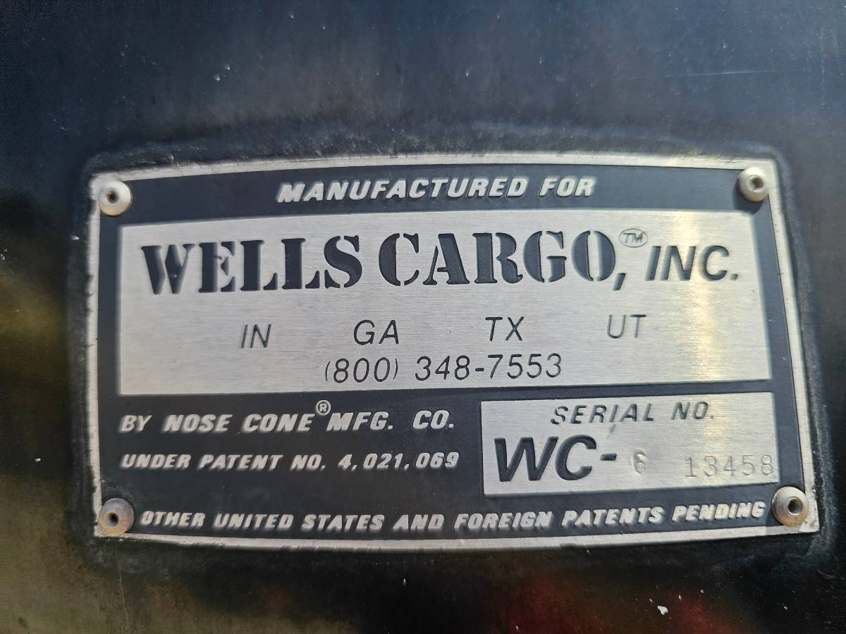 1994 Wells Fargo 24ft Enclosed Cargo CarTrailer, photo 10