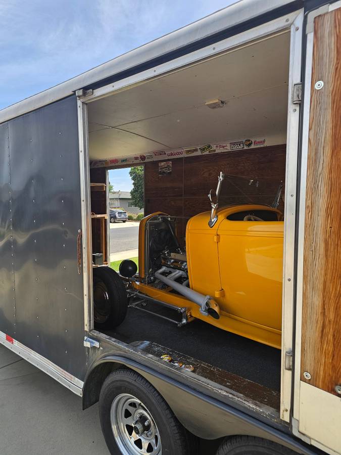1994 Wells Fargo 24ft Enclosed Cargo CarTrailer, photo 11