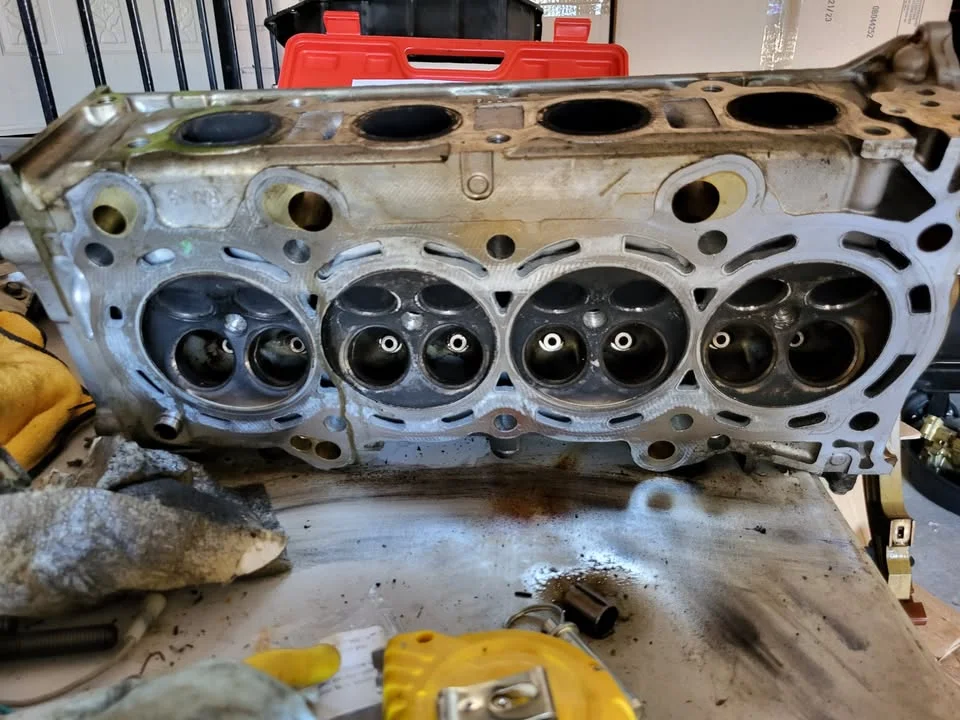 1988 Honda CRX drag racing project with separate K24 engine, photo 6