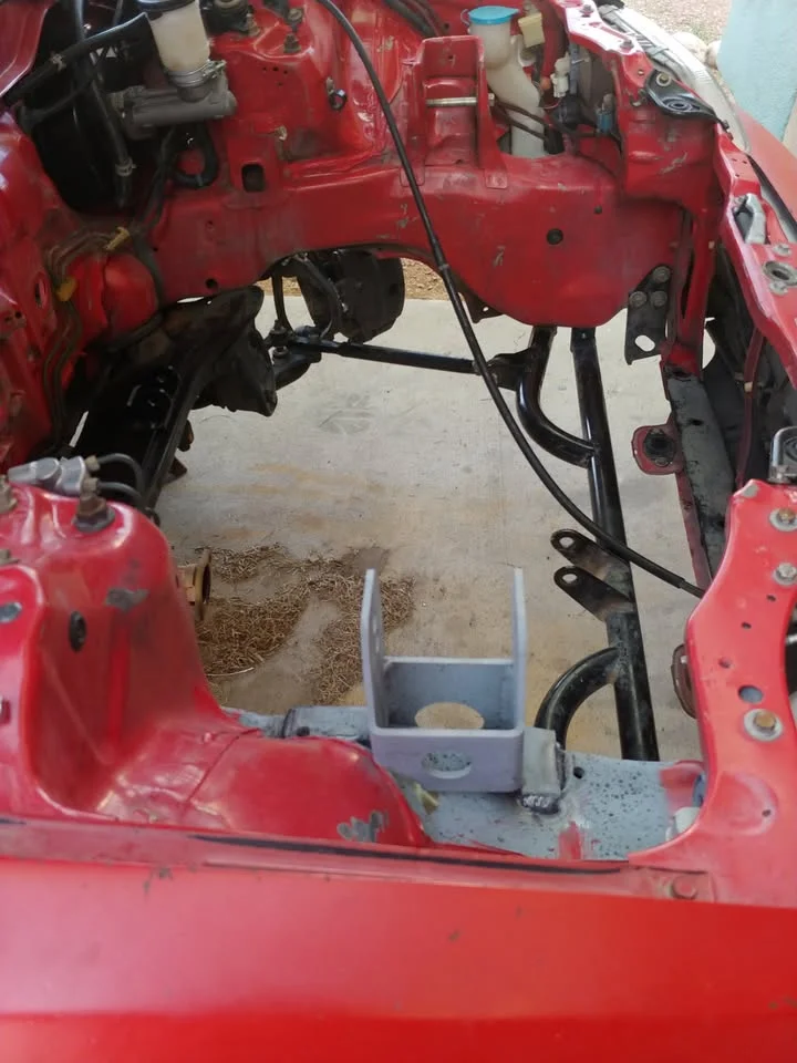 1988 Honda CRX drag racing project with separate K24 engine, photo 12