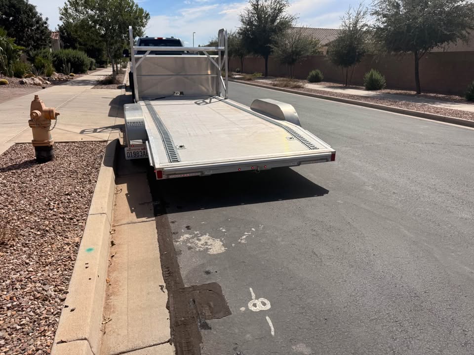 2019 ATC open haul race car trailer, photo 2