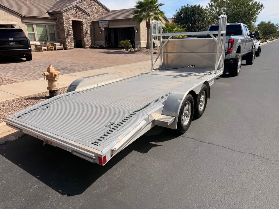 2019 ATC open haul race car trailer, photo 3