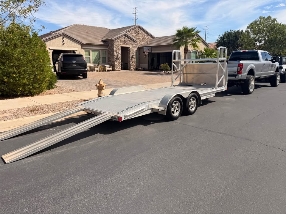 2019 ATC open haul race car trailer, photo 5