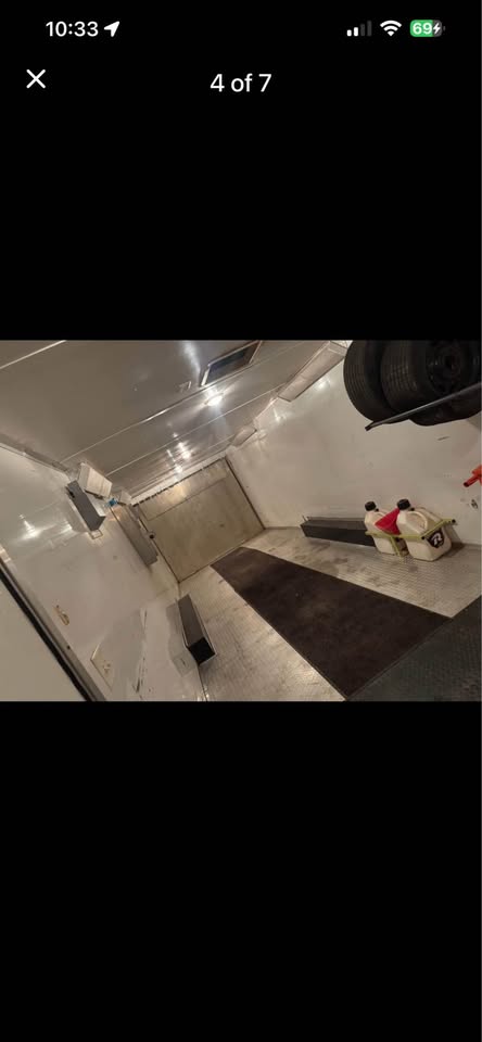 28 ft enclosed race car trailer, photo 4