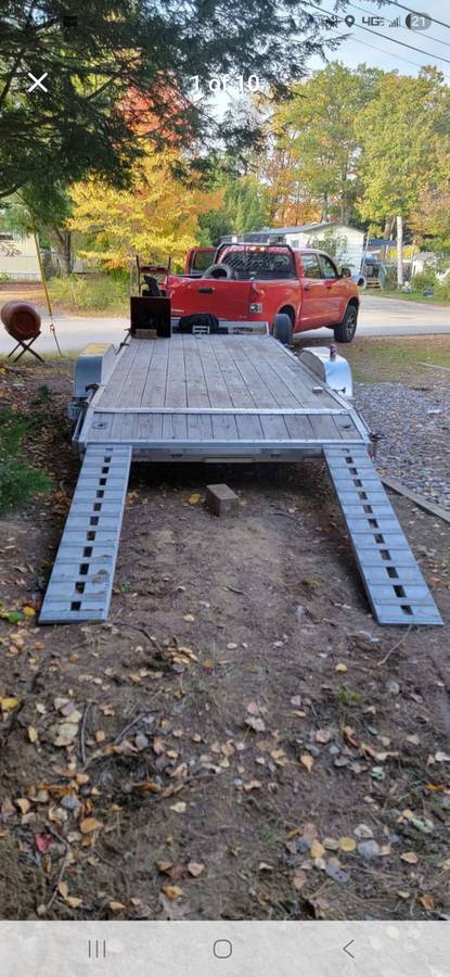 20' Aluminum Car Trailer 10kgvw, photo 2