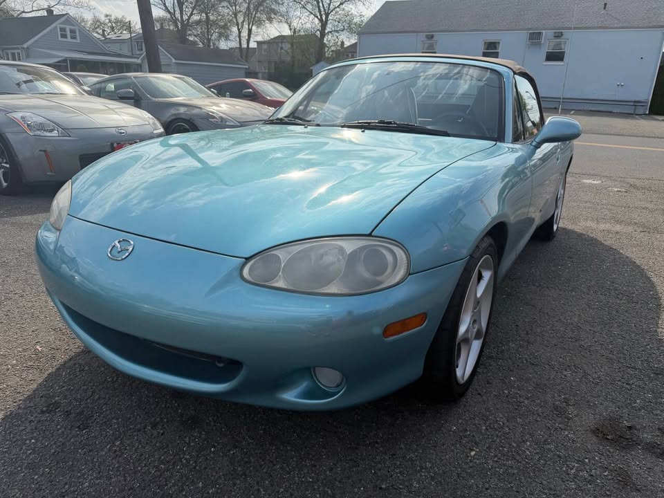 2002 Mazda Miata LS, manual, blue, 142k miles, photo 3