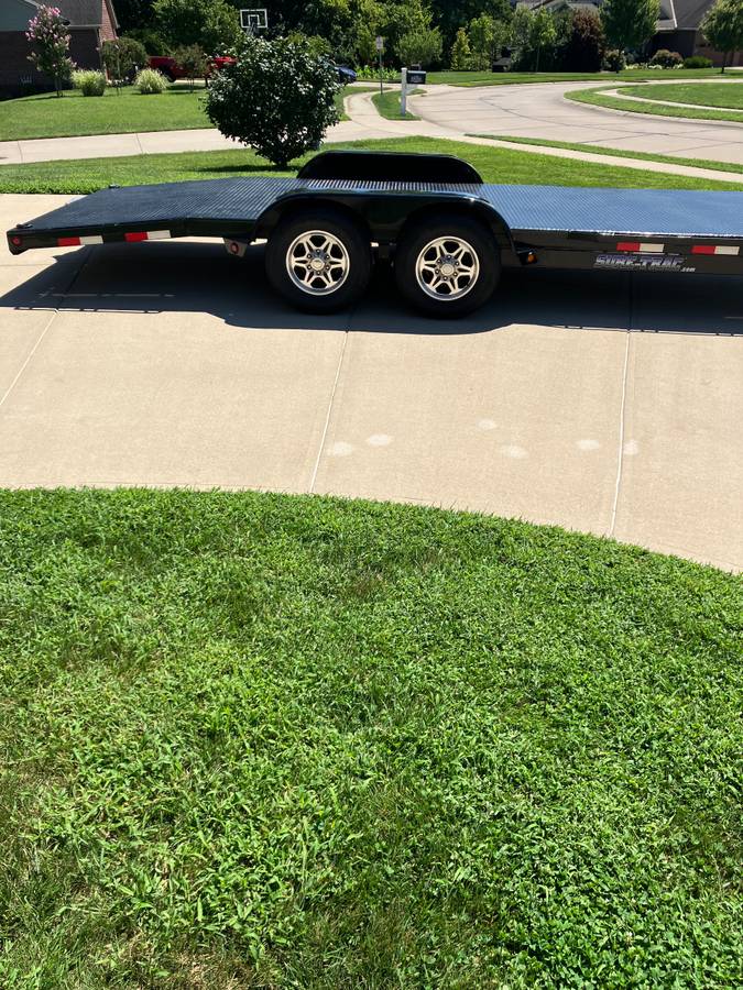 Sure Trac Steel bed open Car Trailer, photo 3