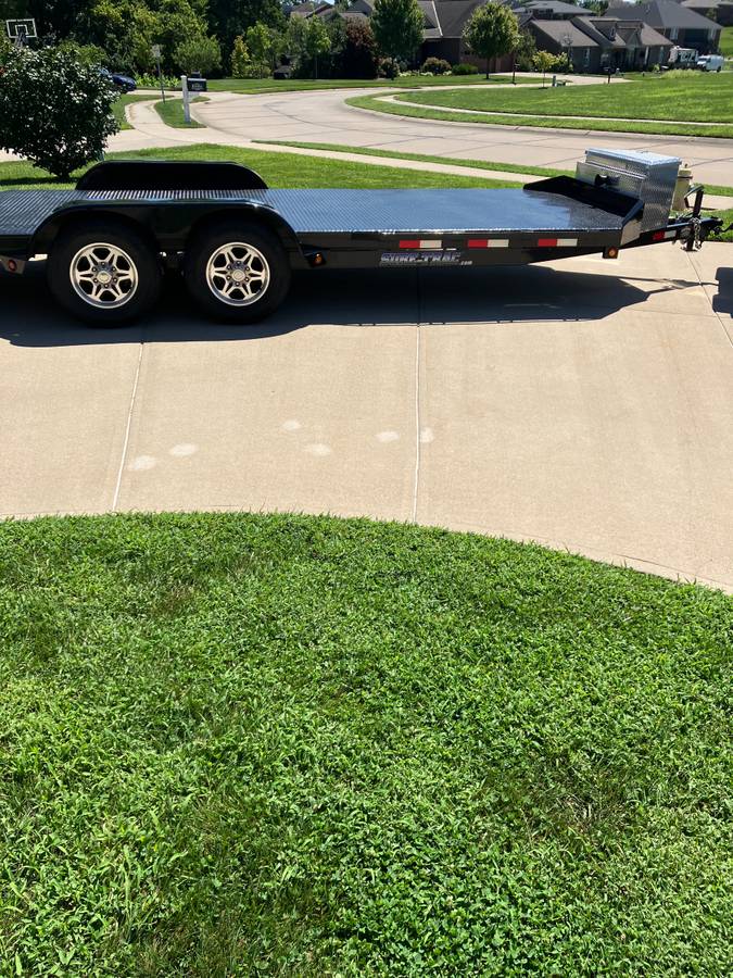 Sure Trac Steel bed open Car Trailer, photo 4