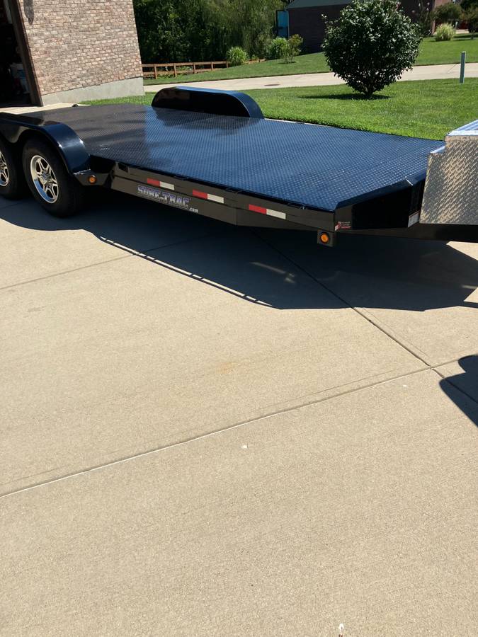 Sure Trac Steel bed open Car Trailer, photo 5