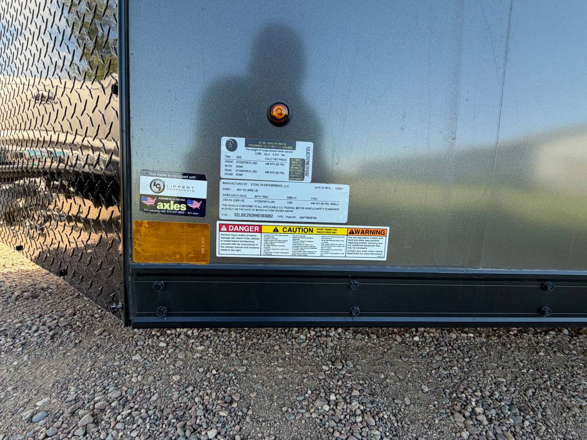 2021 Stealth Predator Enclosed Trailer, photo 6
