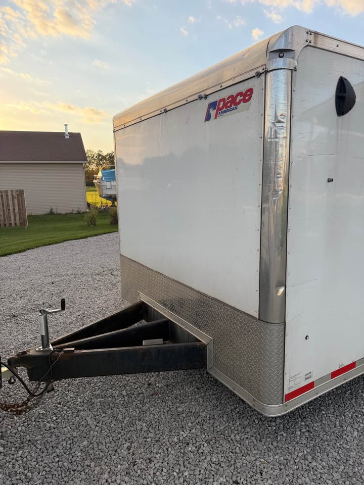 2023 Pace car hauler enclosed trailer 8x20 with ramp 6k axles, photo 6