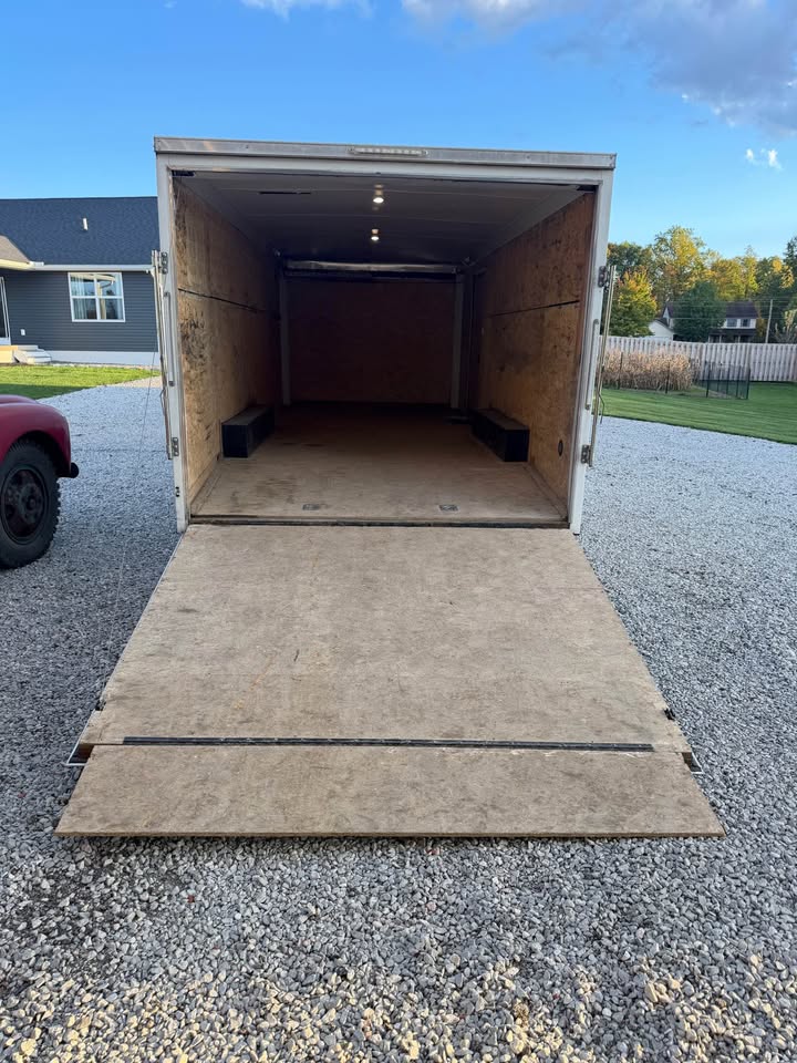2023 Pace car hauler enclosed trailer 8x20 with ramp 6k axles, photo 8