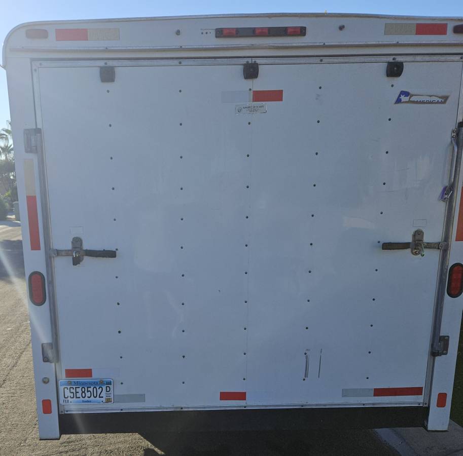2005 Pace American 8x20 Enclosed Car Hauler - Rebuilt Axles, photo 4