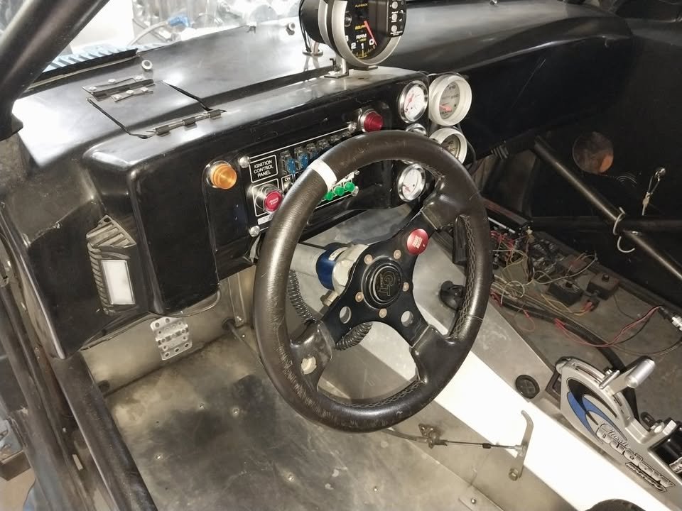1992 Chevrolet S10 drag truck roller, 8.50 certified cage, photo 8