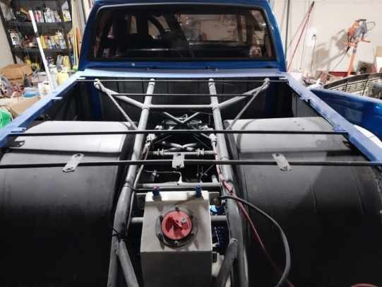 1992 Chevrolet S10 drag truck roller, 8.50 certified cage, photo 9