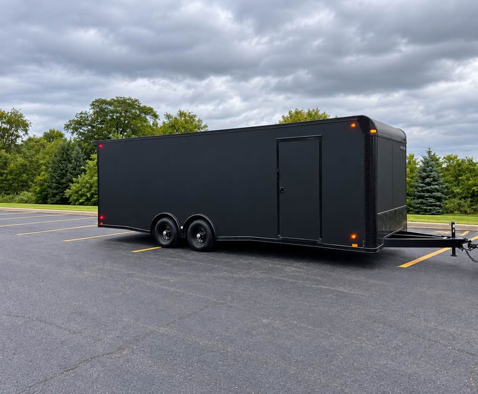 2024 Discovery 8.5x24 enclosed car hauler, 7 ft interior height, photo 2