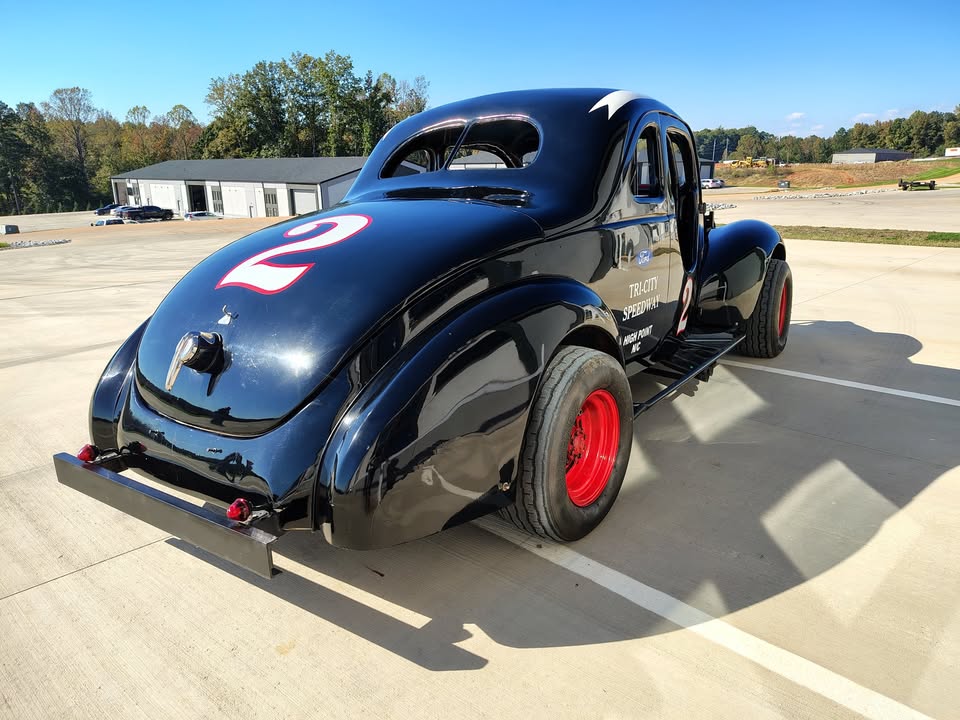 1940 Ford Deluxe dirt track race car, flathead V8, bill of sale, photo 5
