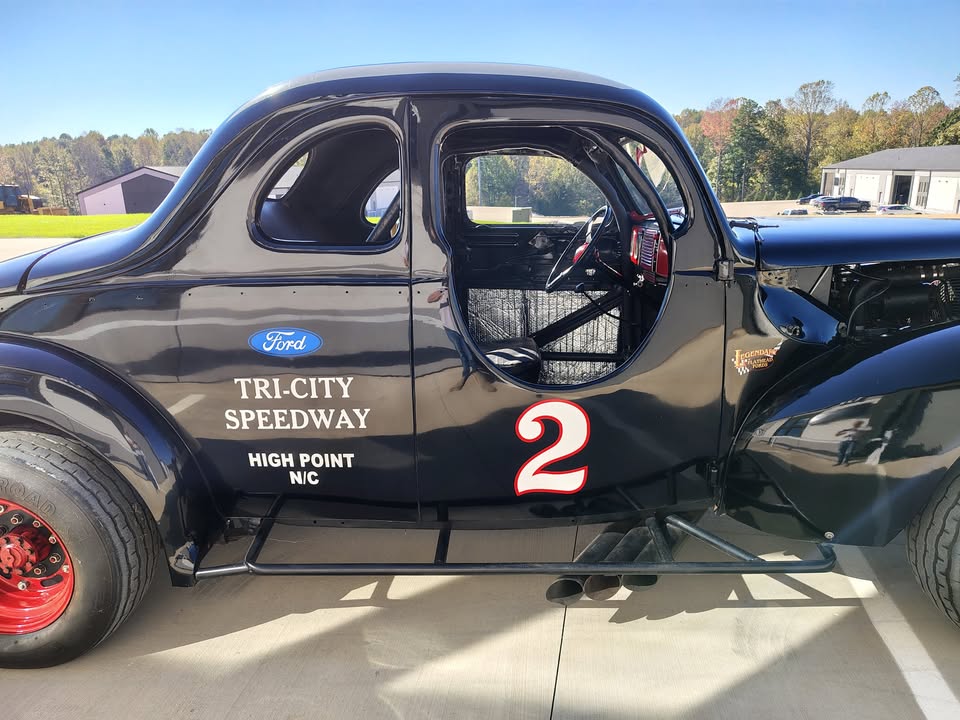 1940 Ford Deluxe dirt track race car, flathead V8, bill of sale, photo 6