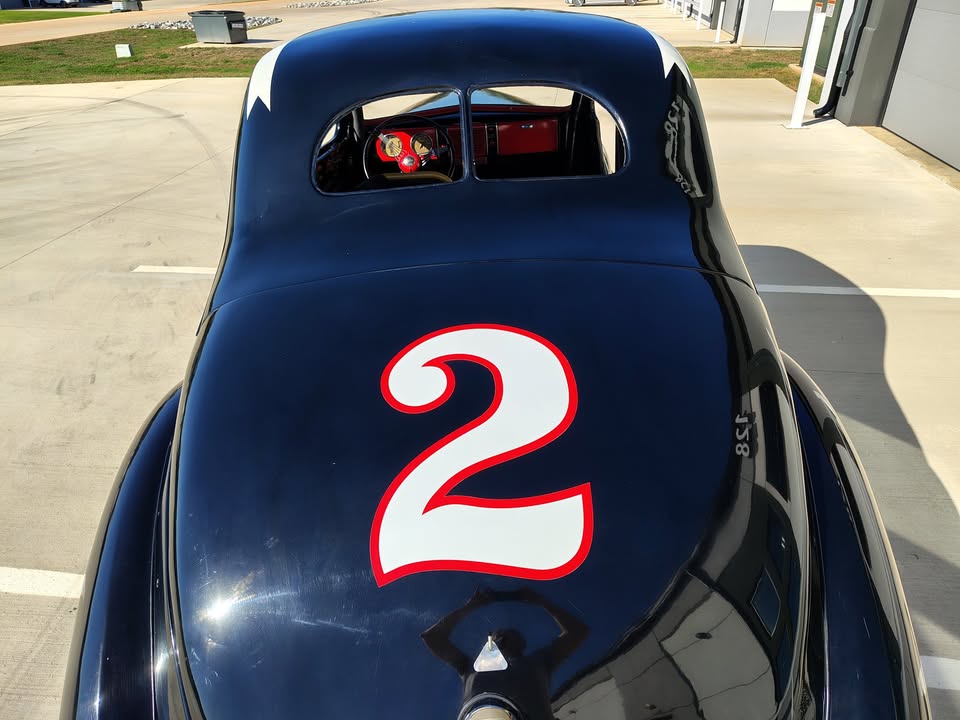 1940 Ford Deluxe dirt track race car, flathead V8, bill of sale, photo 8