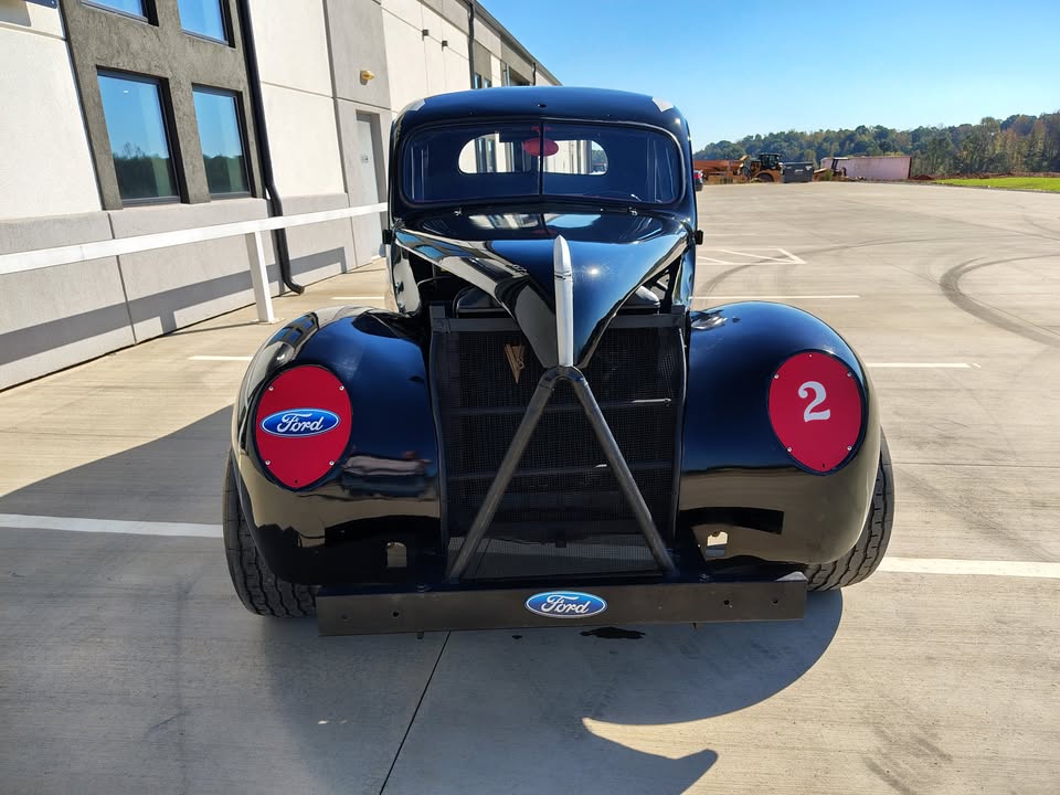 1940 Ford Deluxe dirt track race car, flathead V8, bill of sale, photo 11