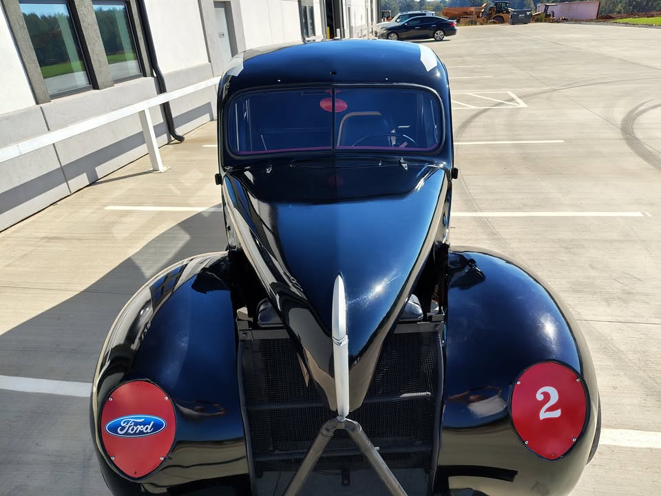 1940 Ford Deluxe dirt track race car, flathead V8, bill of sale, photo 12