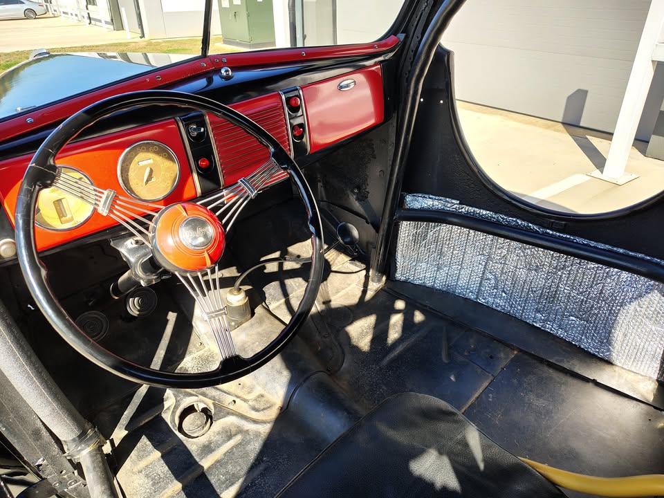 1940 Ford Deluxe dirt track race car, flathead V8, bill of sale, photo 16