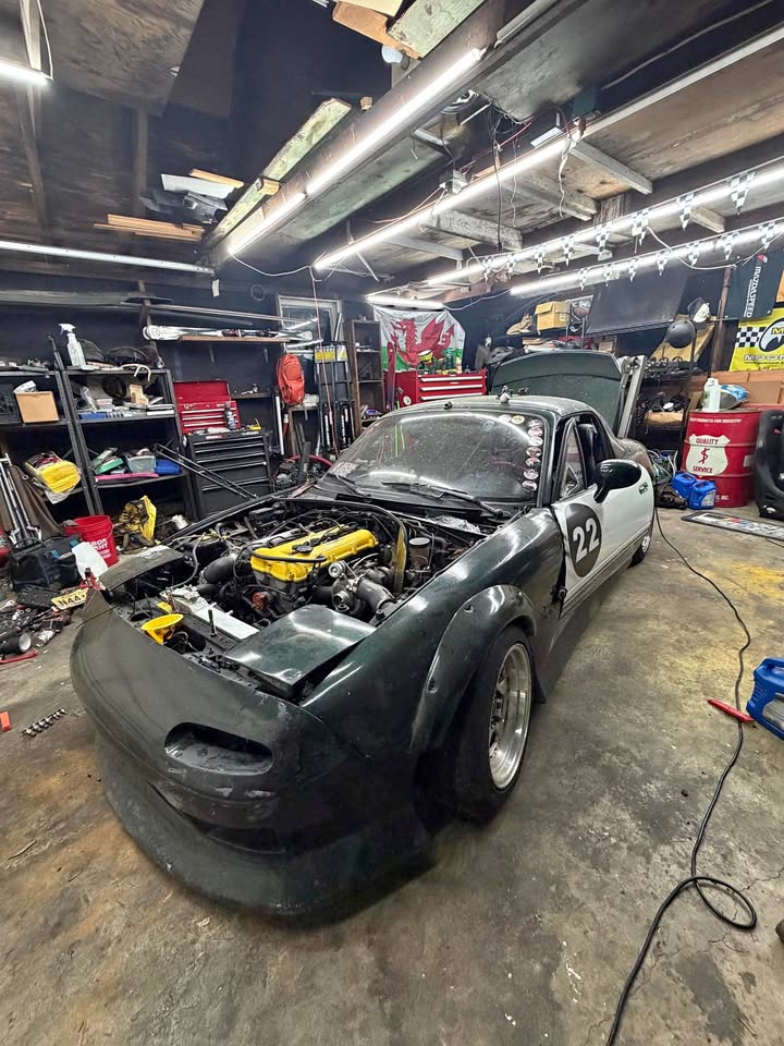 1995 Mazda MX-5 Miata turbo drift car, 240 whp, 6-speed swap