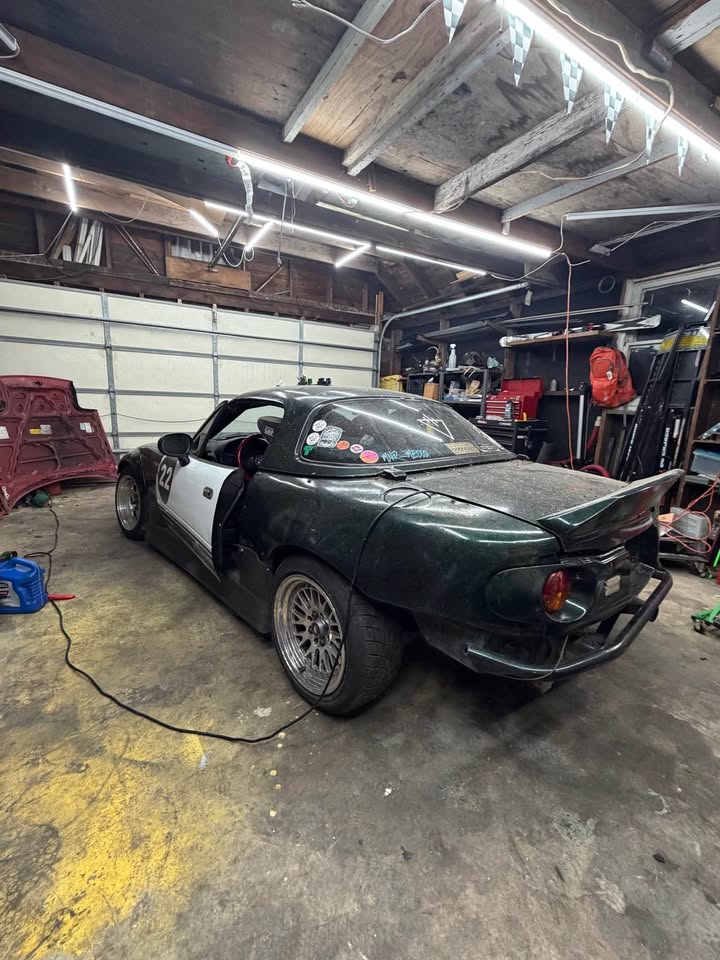 1995 Mazda MX-5 Miata turbo drift car, 240 whp, 6-speed swap, photo 2