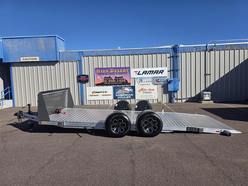 2027 Timpte 1020 aluminum drop-deck car hauler, winch, photo 3