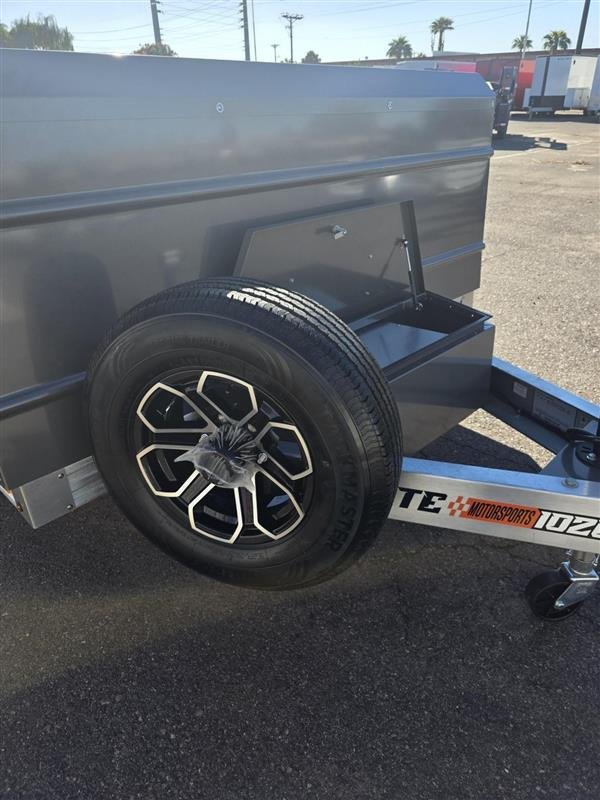 2027 Timpte 1020 aluminum drop-deck car hauler, winch, photo 6