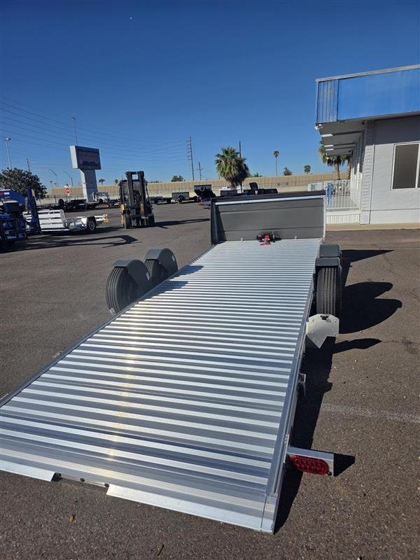 2027 Timpte 1020 aluminum drop-deck car hauler, winch, photo 8