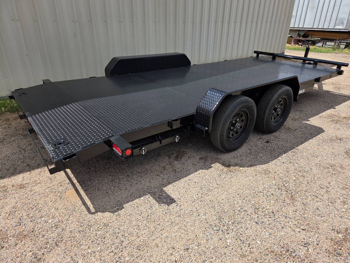 2026 car hauler steel floor trailer, photo 3