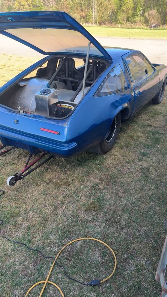 1978 Chevrolet Monza drag car, fiberglass body, alcohol fuel, photo 4