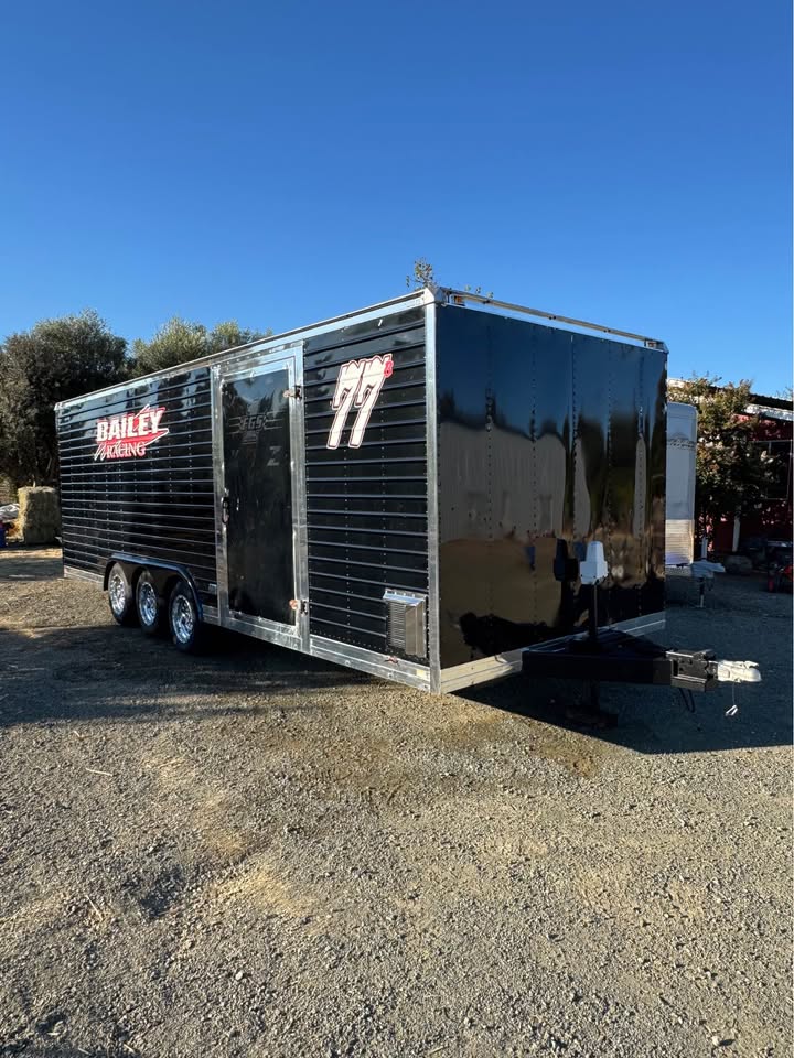 1985 Race trailer car trailer, photo 2