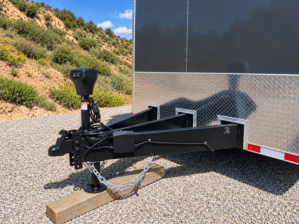 2027 36 ft heavy duty enclosed car hauler, dual side doors, photo 17