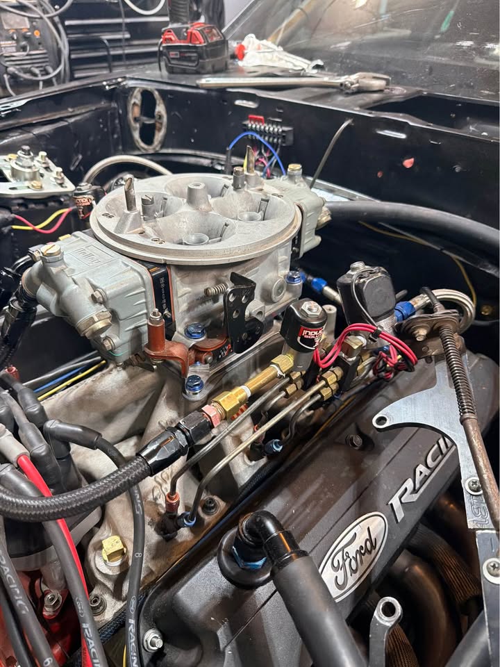 1987 Ford Mustang small-tire drag car, 393 Windsor, nitrous, 5.92 ET, photo 6
