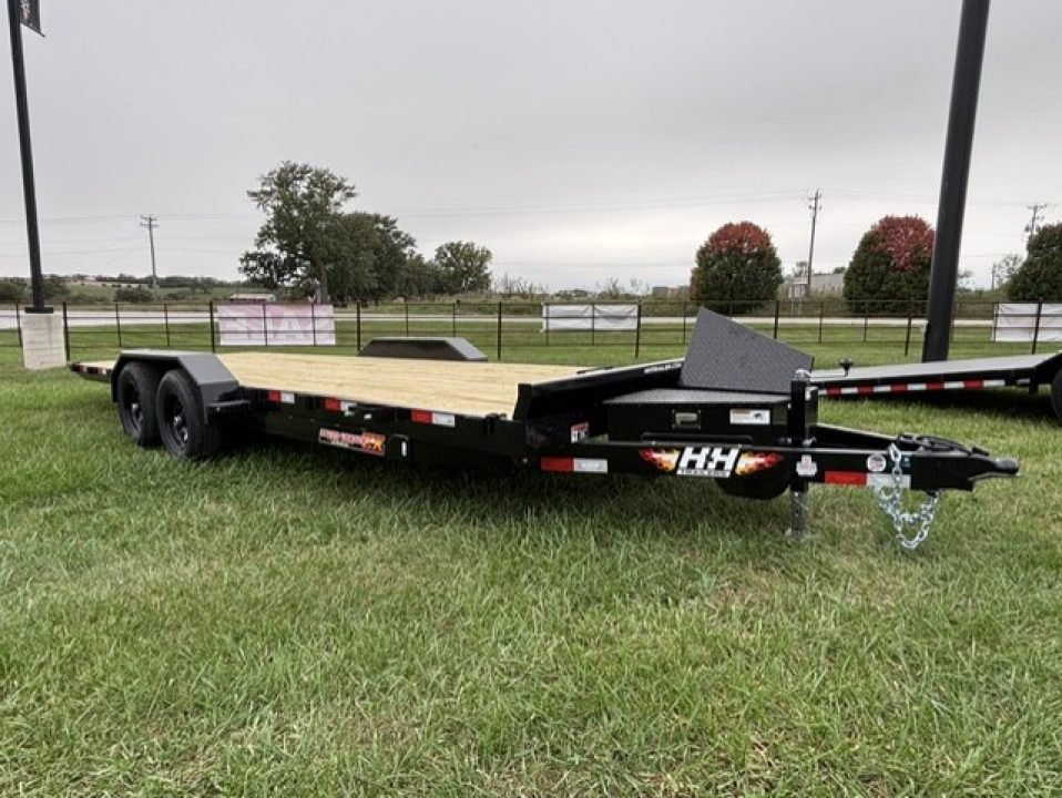 2027 H&H 82x22 electric tilt car hauler, 10K, photo 2
