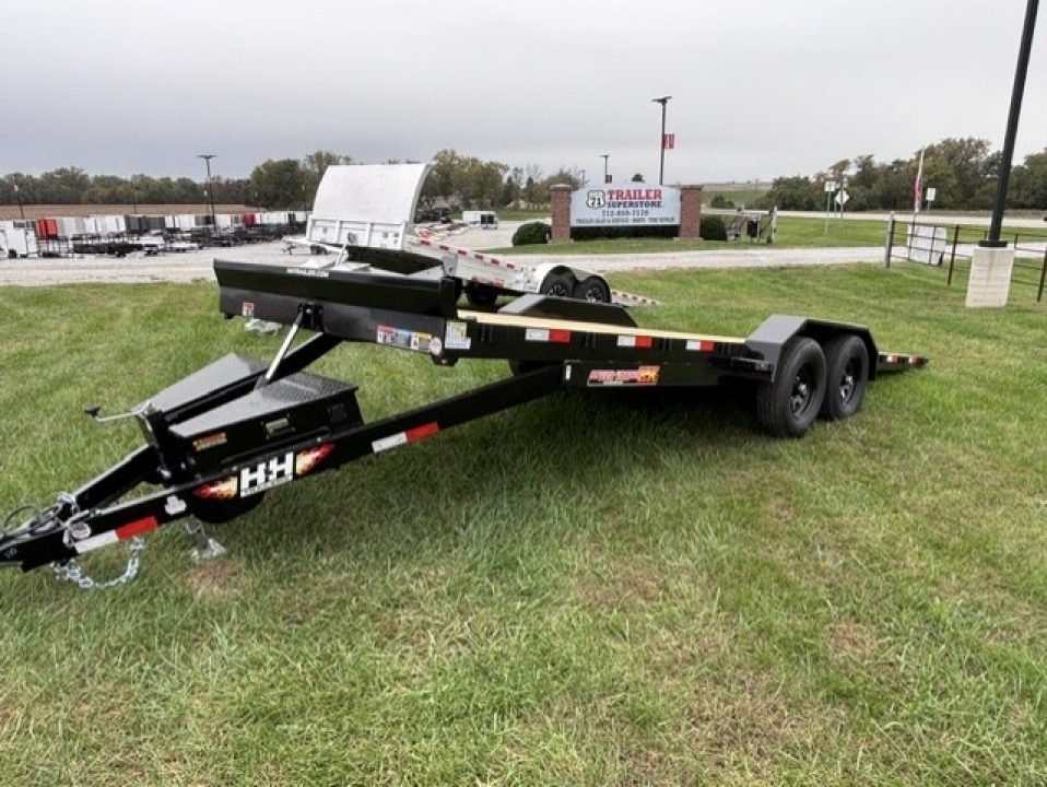 2027 H&H 82x22 electric tilt car hauler, 10K, photo 8