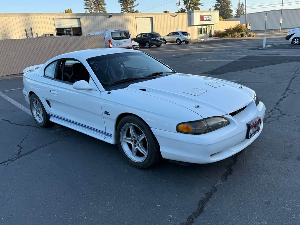 1995 Ford Mustang GT track car, 369 CID, caged, race seats, photo 2