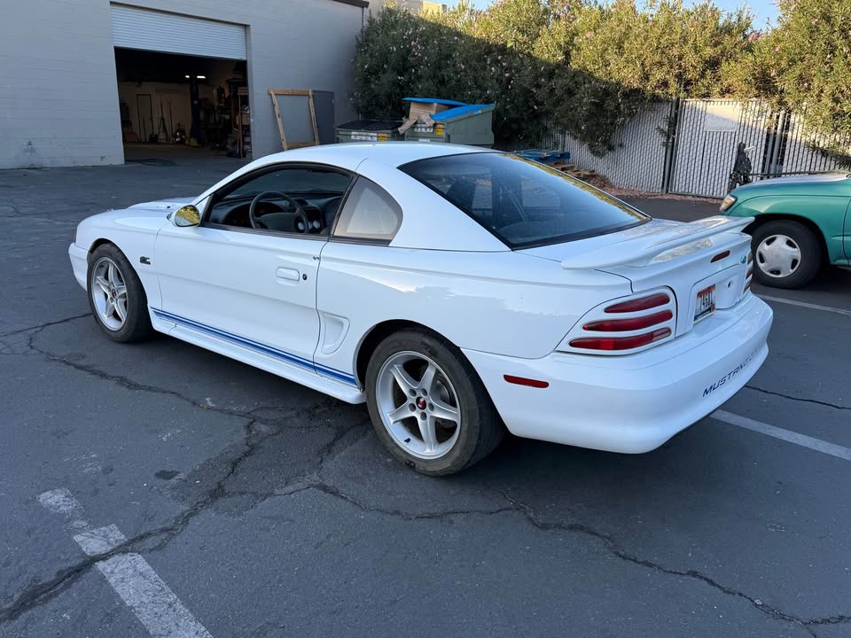 1995 Ford Mustang GT track car, 369 CID, caged, race seats, photo 3