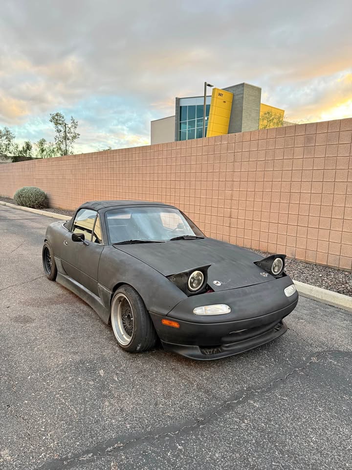 1992 Mazda Miata turbo drift car, 200 hp