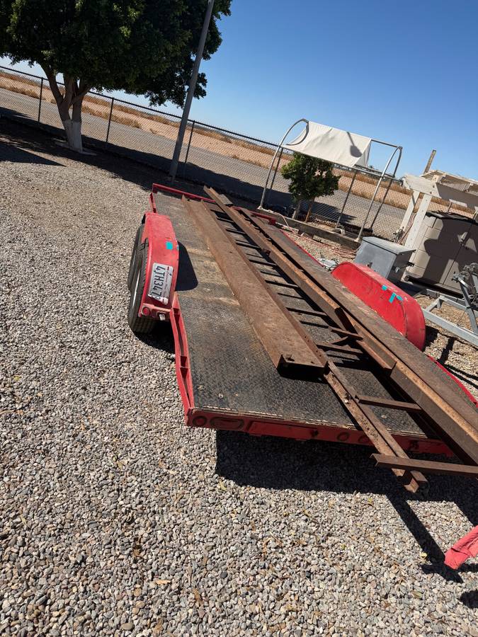 Heavy duty car trailer, photo 7