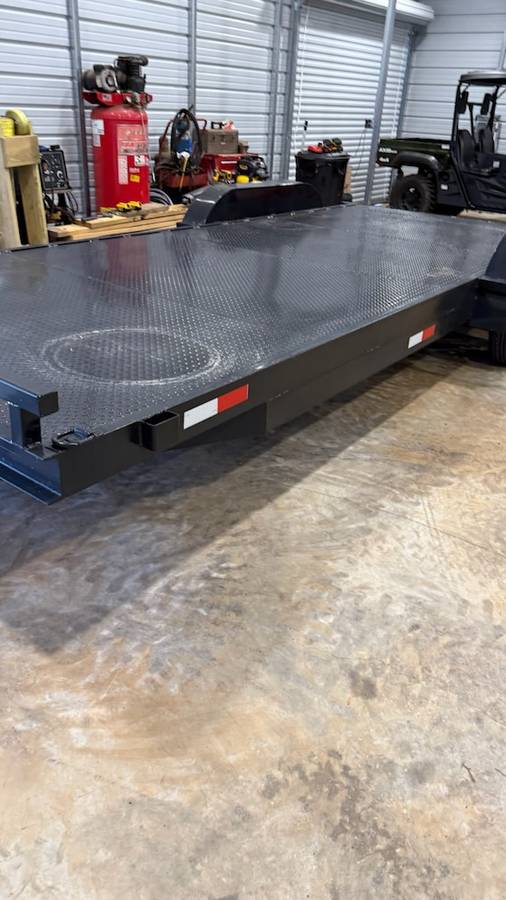 2026 Car Trailer 7x20ft Steel Deck 10k lbs, photo 3